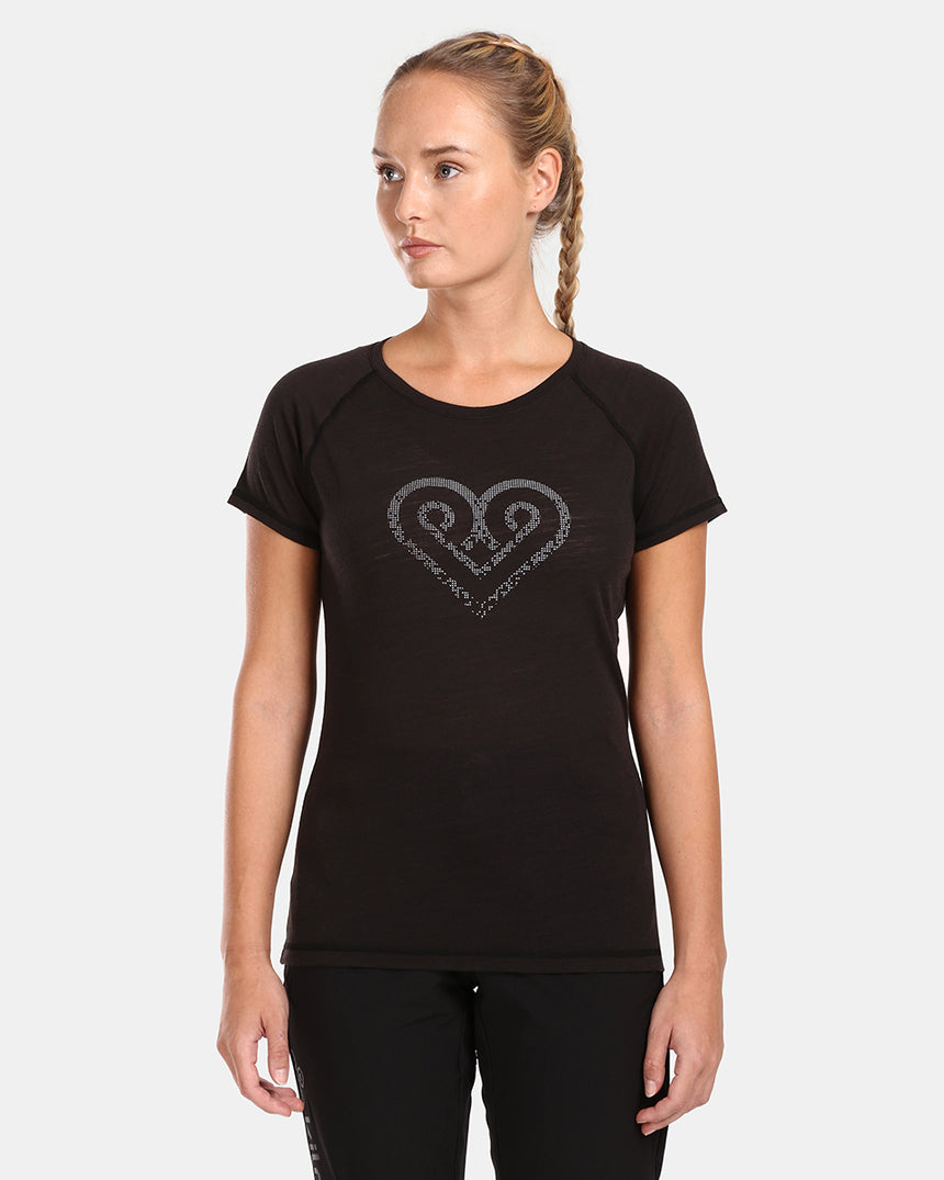 T-shirt femme en laine mérinos Kilpi ZARJA-W