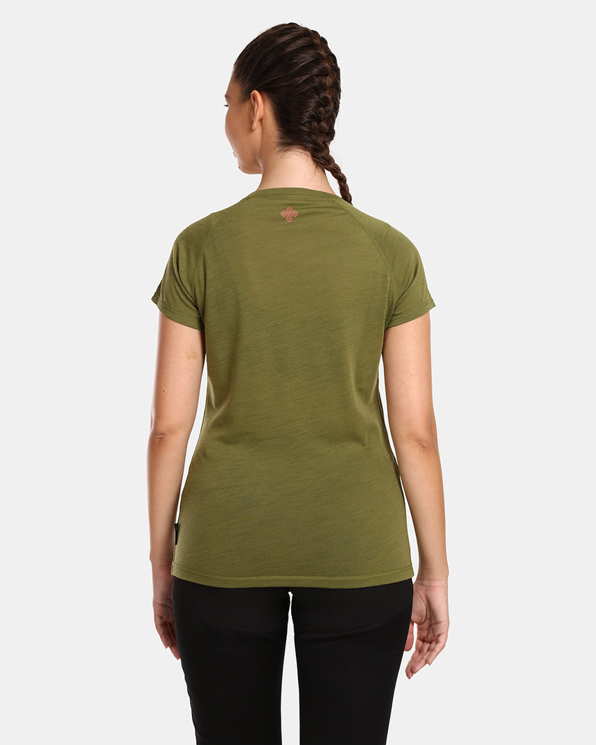 T-shirt femme en laine mérinos Kilpi ZARJA-W