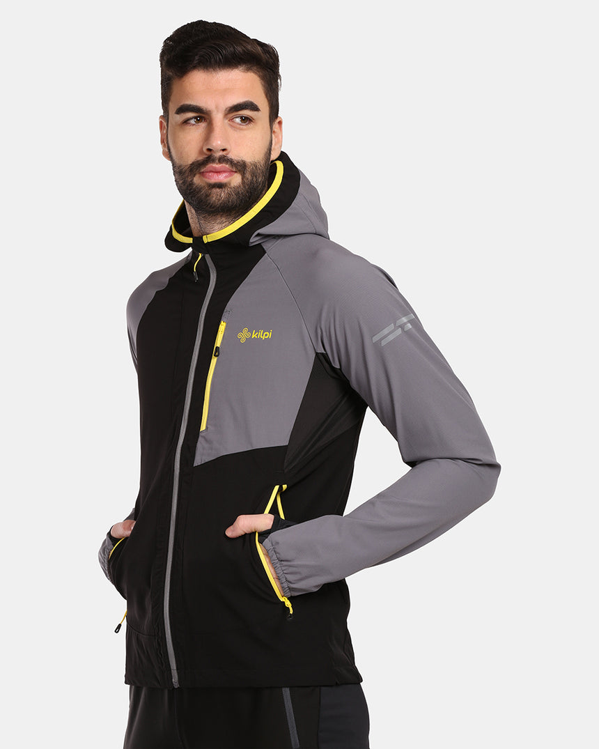Veste de course softshell pour hommes Kilpi BALEO-M