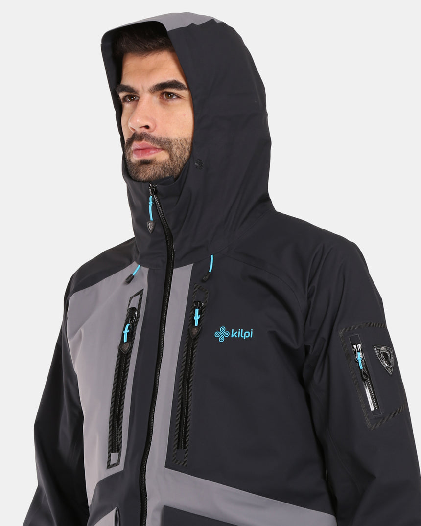 Men's hardshell ski and outdoor jacket Kilpi LTD ARCHER-M