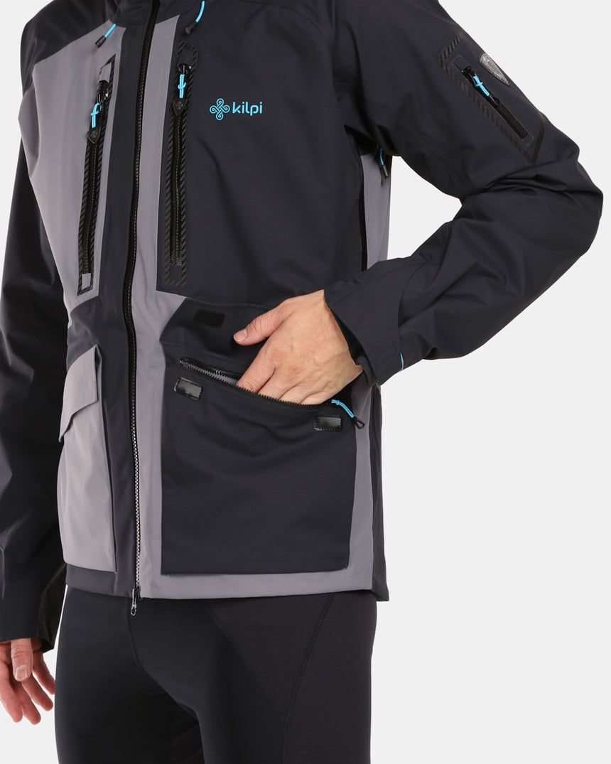Men's hardshell ski and outdoor jacket Kilpi LTD ARCHER-M