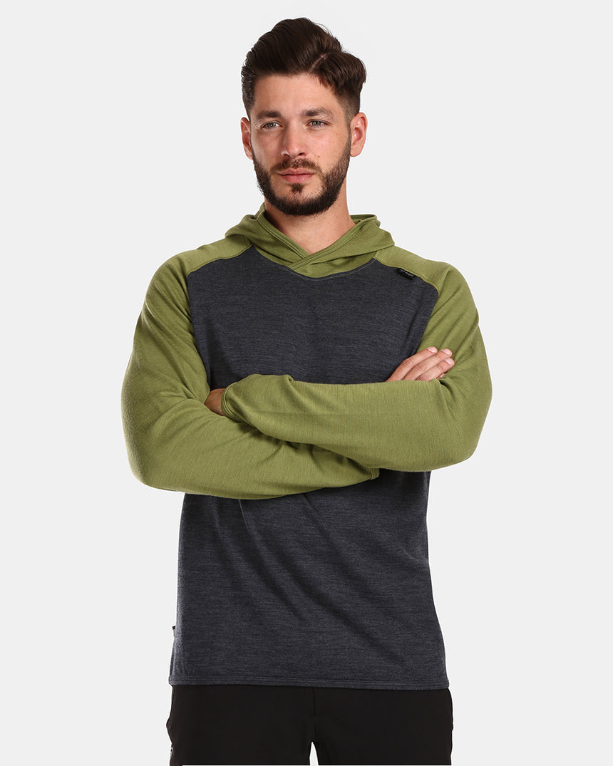 Men's merino wool middle layer Kilpi MOSEO-M