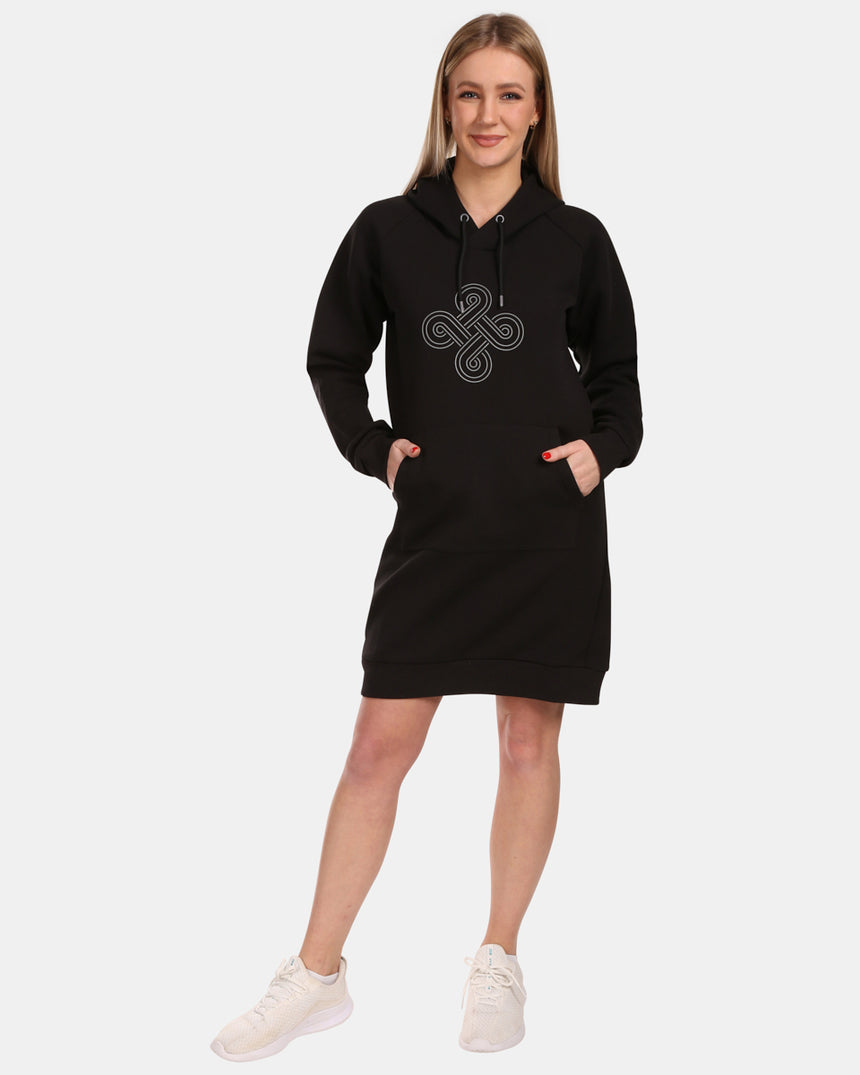 Women's long sweatshirt with hood Kilpi HEYDEN-W