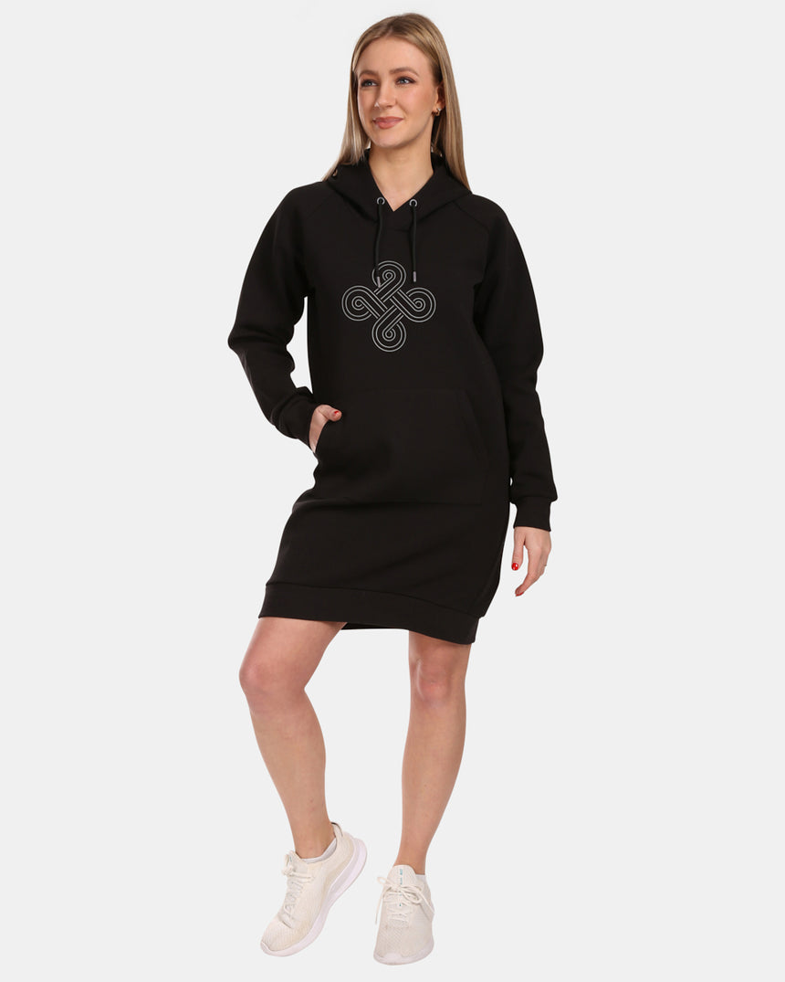 Women's long sweatshirt with hood Kilpi HEYDEN-W
