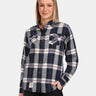 Chemise femme en flanelle de coton Kilpi FLANNY-W