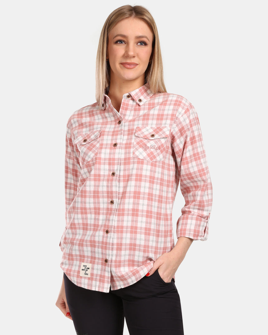 Women's cotton flannel shirt Kilpi FLANNY-W