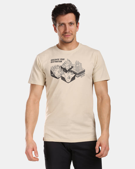 T-shirt homme en coton à manches courtes Kilpi VIBE-M