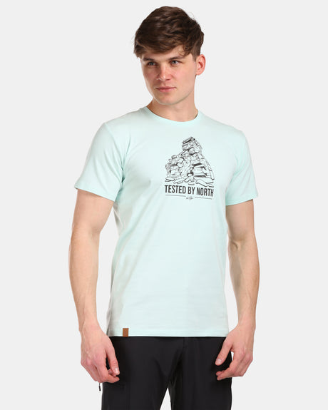 T-shirt homme en coton à manches courtes Kilpi DISCOVER-M