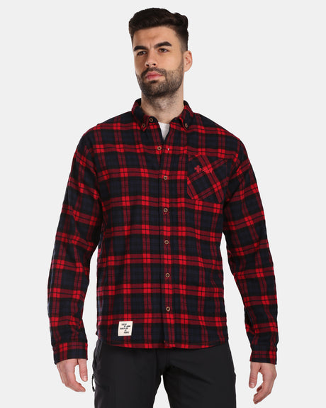 Men's cotton flannel shirt Kilpi FLANNY-M