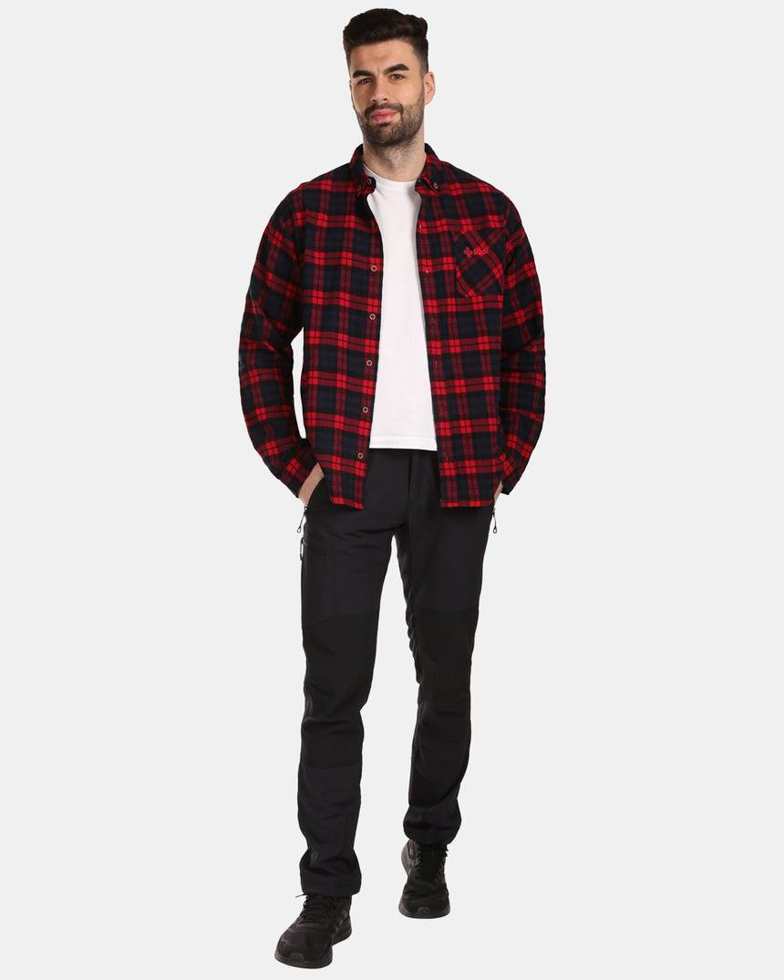 Men's cotton flannel shirt Kilpi FLANNY-M