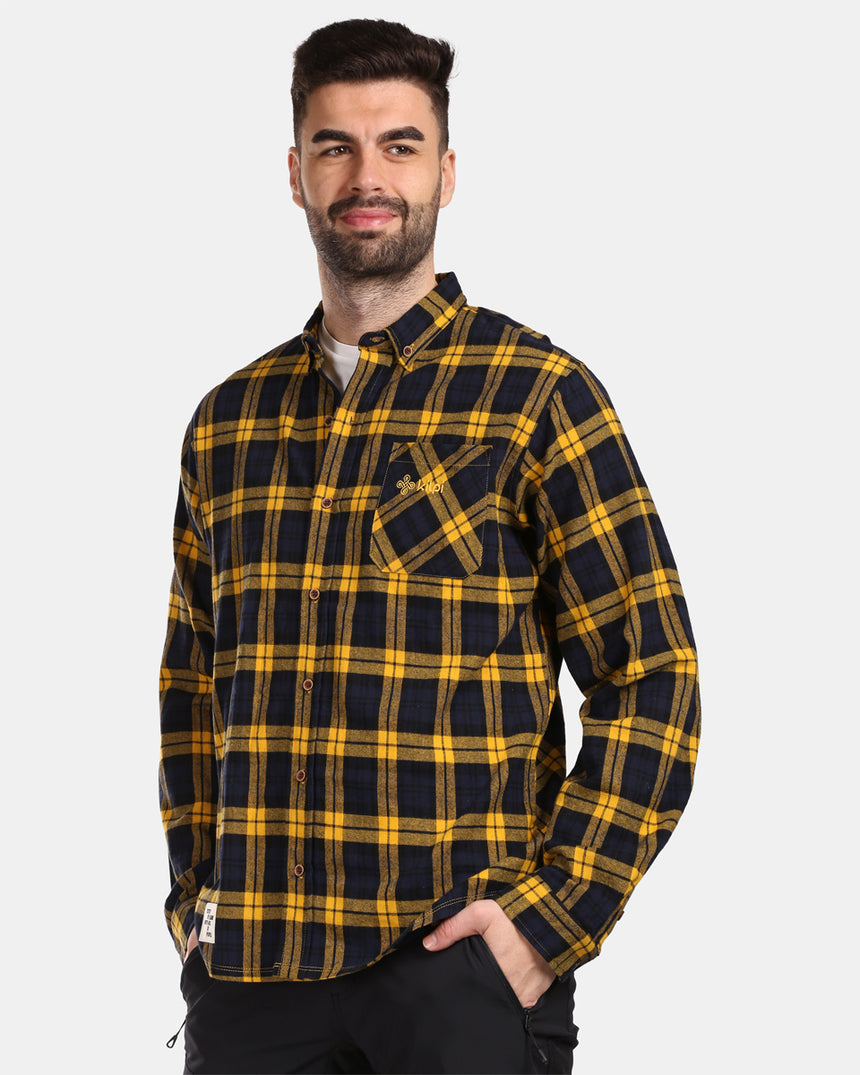 Men's cotton flannel shirt Kilpi FLANNY-M