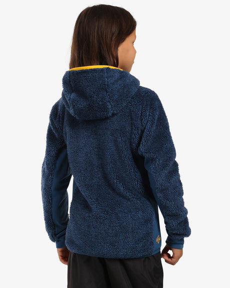 Sweat à capuche garçon en polaire poilue Kilpi NORKA-JB