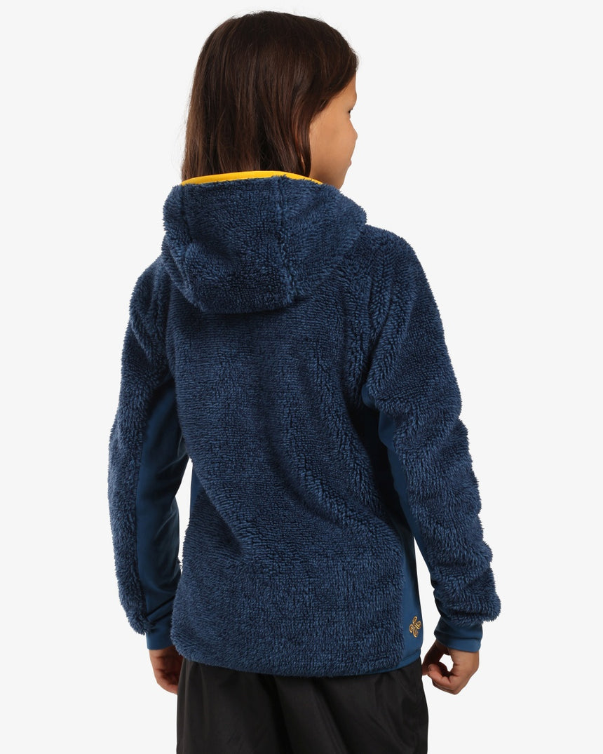 Boy's hairy fleece hoodie Kilpi NORKA-JB