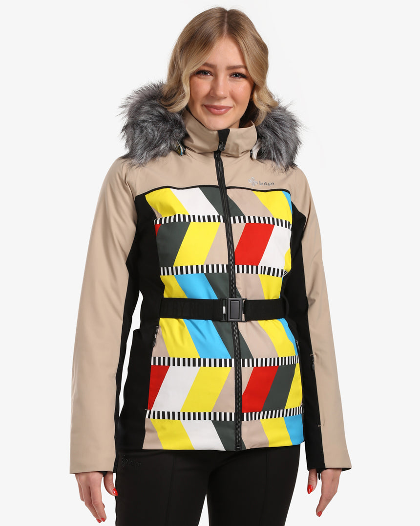 Veste de ski femme avec chauffage intégré Kilpi CLAIR-W