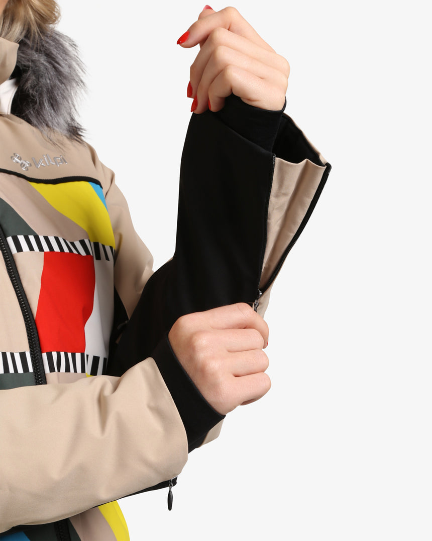 Veste de ski femme avec chauffage intégré Kilpi CLAIR-W