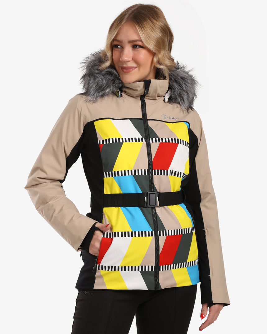 Veste de ski femme avec chauffage intégré Kilpi CLAIR-W