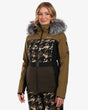 Women's ski jacket with integrated heating Kilpi CLAIR-W