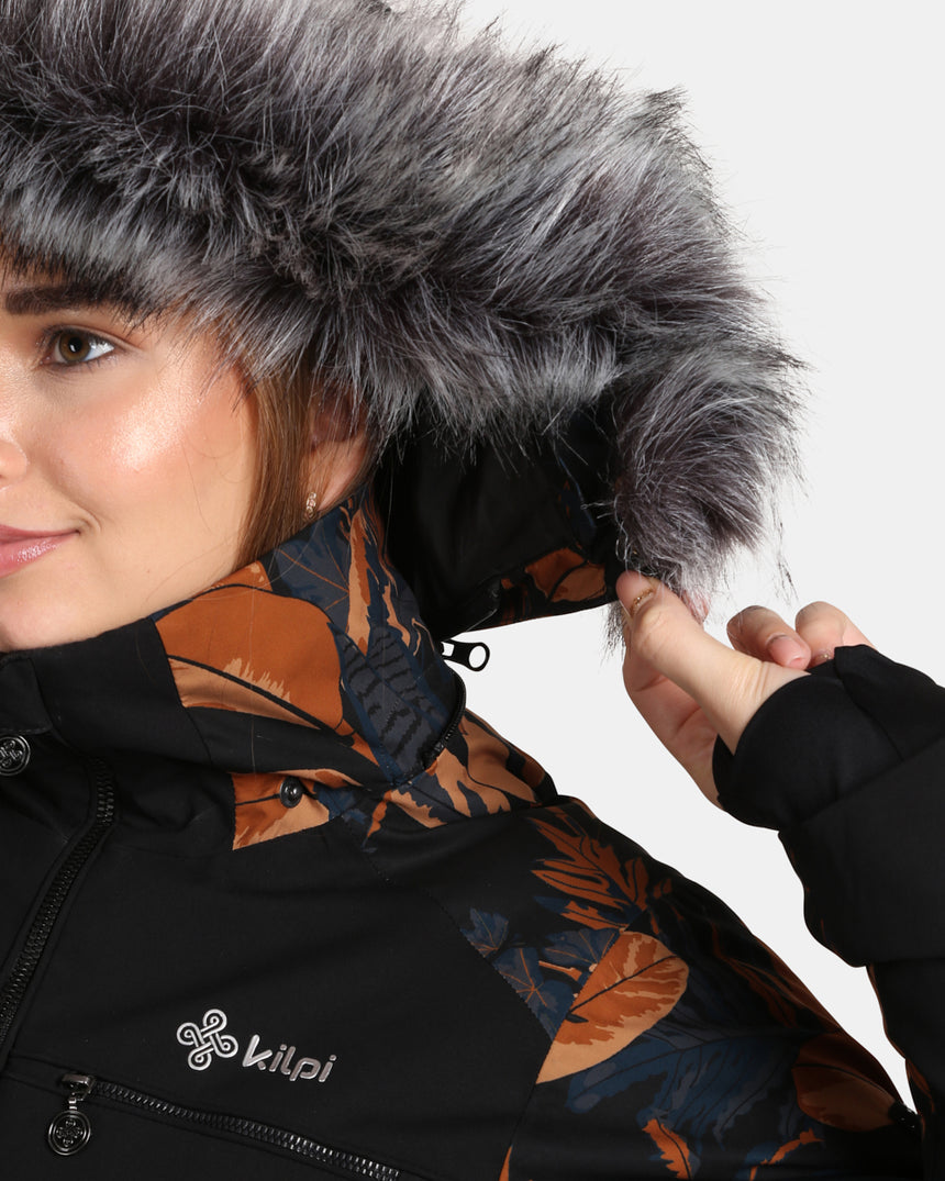 Women's ski jacket with integrated heating system Kilpi LENA-W