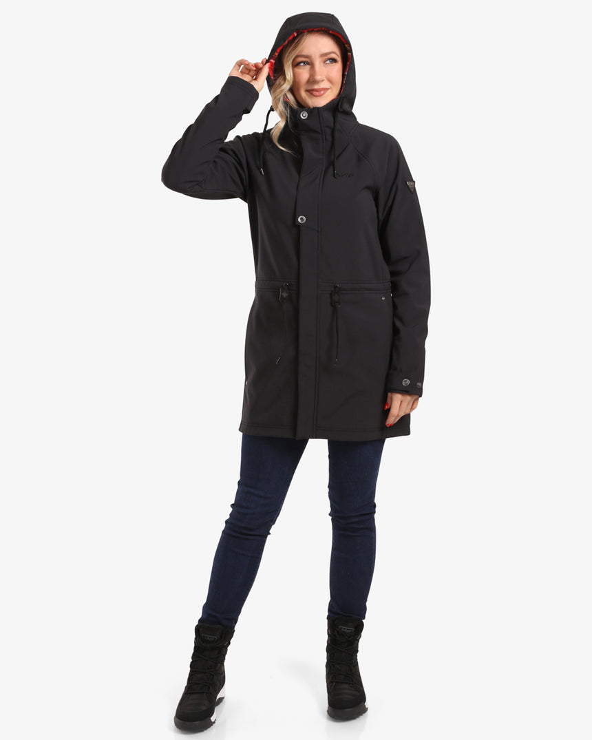 Manteau softshell femme Kilpi LASIKA-W
