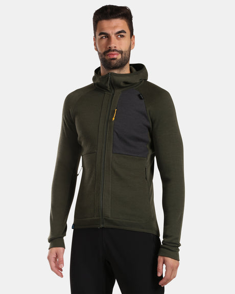 Men's merino sweater with hood Kilpi MERINI-M