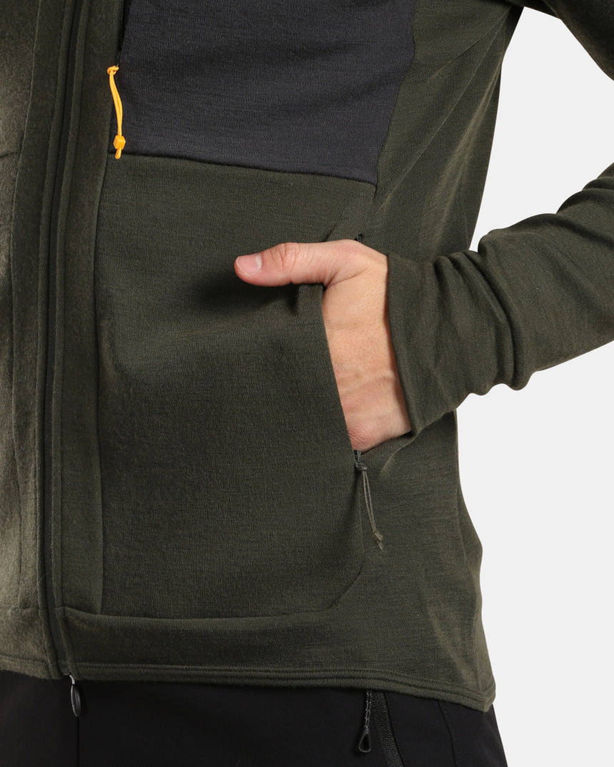 Pull mérinos à capuche homme Kilpi MERINI-M