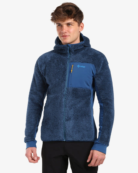 Sweat à capuche polaire poilu pour homme Kilpi NORKA-M