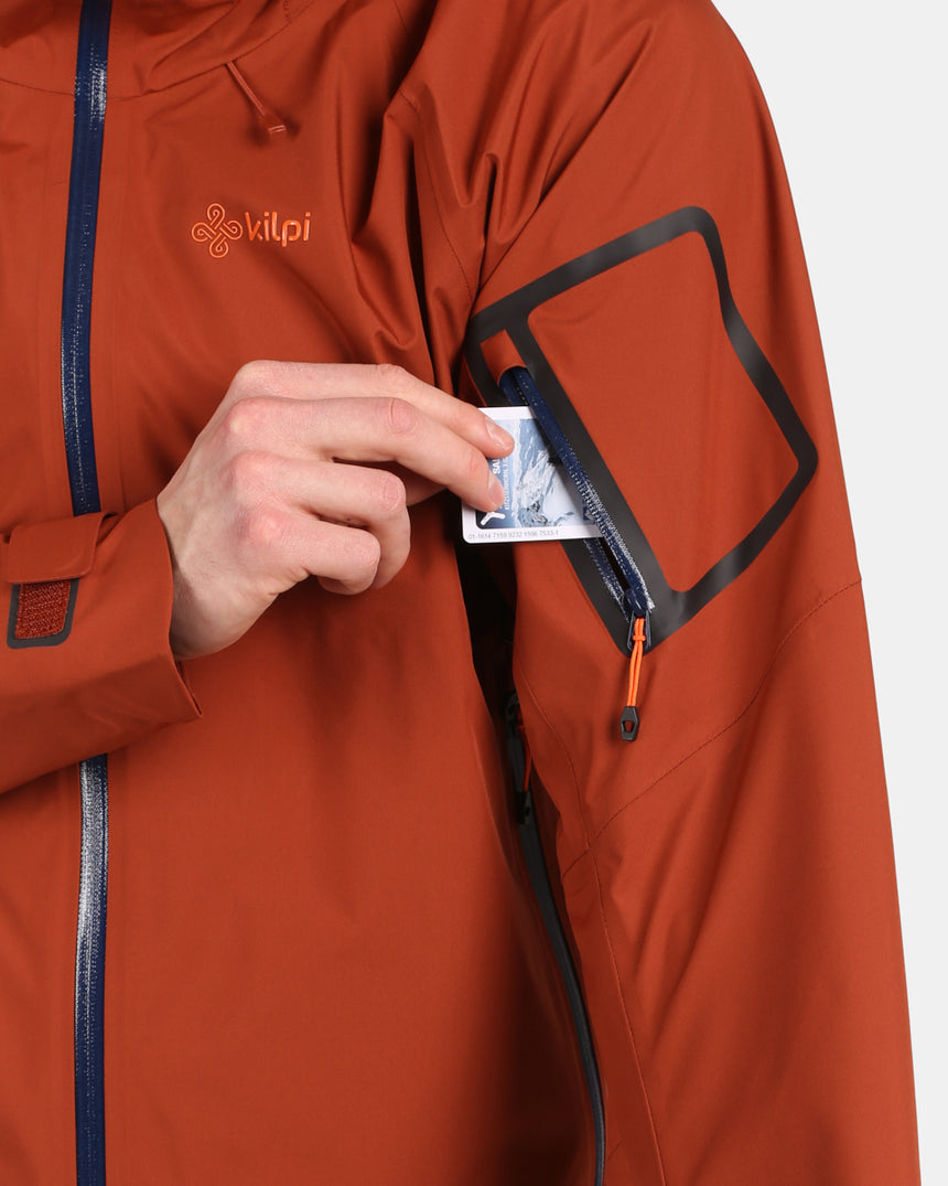 Veste hardshell imperméable pour hommes Kilpi MAMBA-M