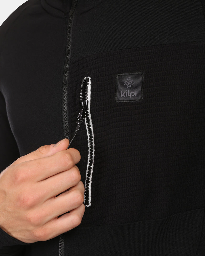 Stylish and comfortable cotton hoodie Kilpi BALU-M