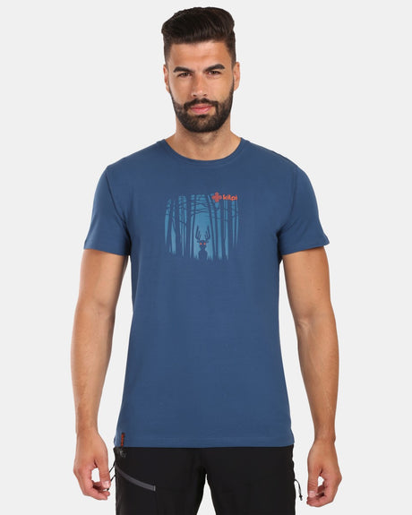 T-shirt homme en coton à manches courtes Kilpi DISCOVER-M