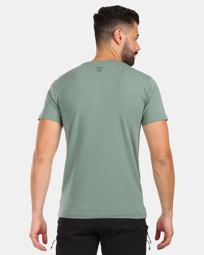 Men's cotton T-shirt with short sleeves Kilpi DISCOVER-M