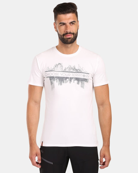 T-shirt homme en coton à manches courtes Kilpi DISCOVER-M