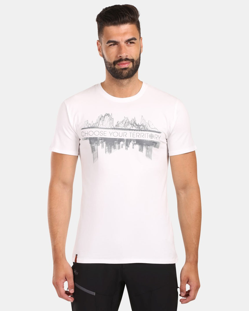 Men's cotton T-shirt with short sleeves Kilpi DISCOVER-M