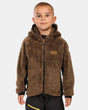 Sweat à capuche garçon en polaire poilue Kilpi NORKA-JB