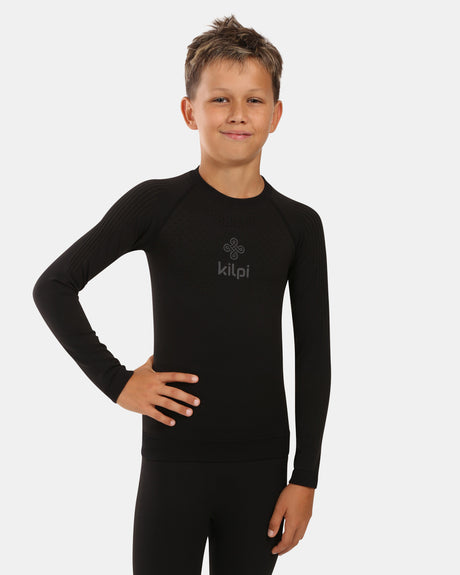 Boy's seamless thermal long-sleeve T-shirt Kilpi NATHAN-JB