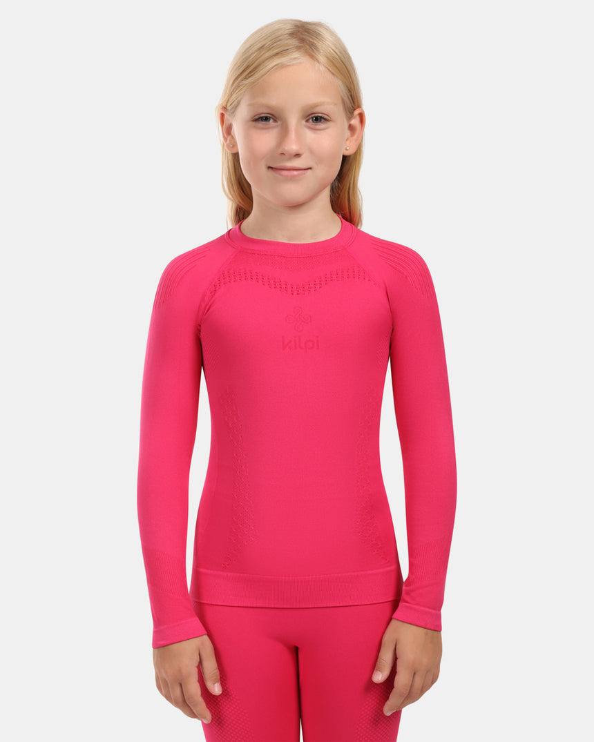 T-shirt thermique sans coutures fille à manches longues Kilpi CAROL-JG
