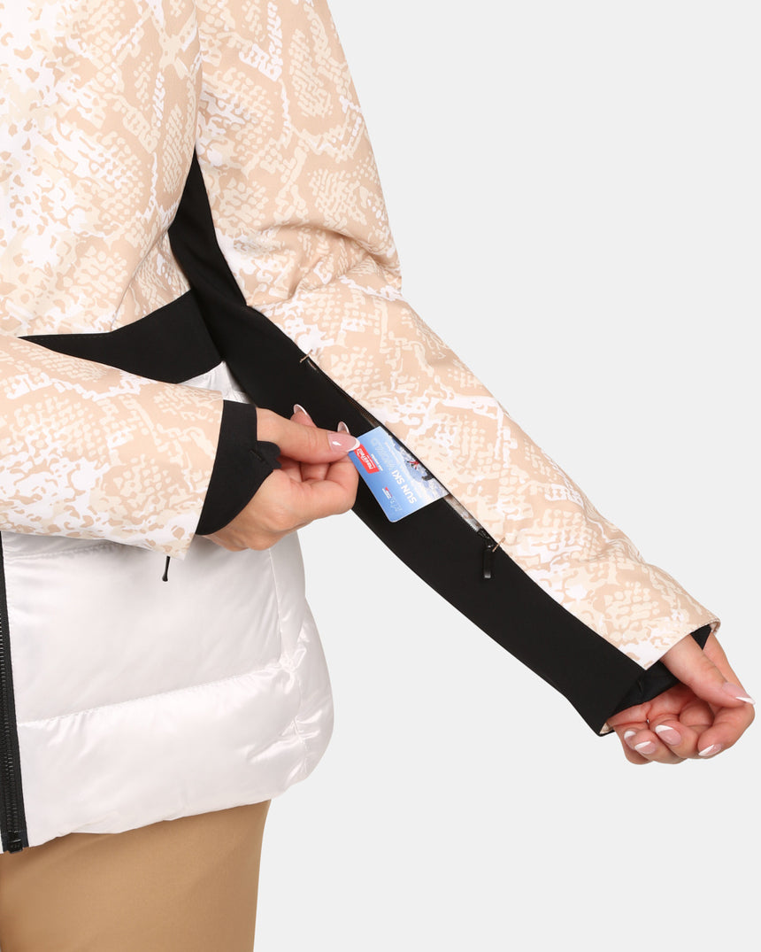 Veste de ski femme avec système chauffant intégré Kilpi LENA-W