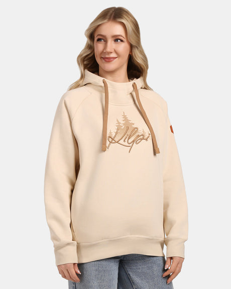 FEMMEle sweat à capuche en coton Kilpi NEA-W