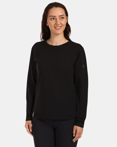 T-shirt femme en coton à manches longues Kilpi PROMOX-W