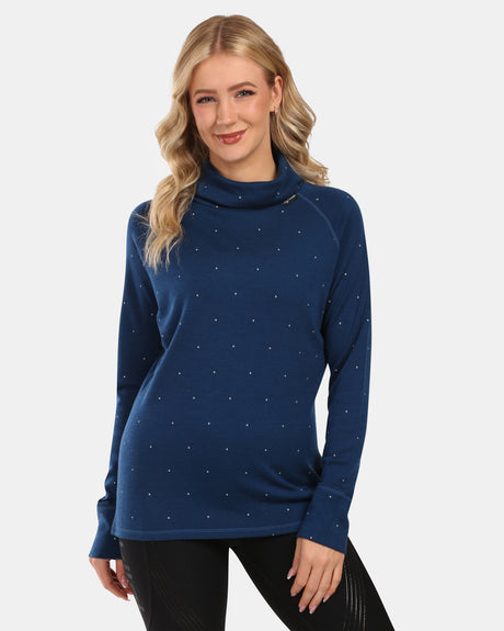 Women's merino wool base layer turtleneck Kilpi JANNU-W