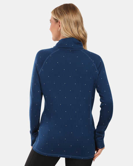 Laine mérinos femme base col roulé superposé Kilpi JANNU-W