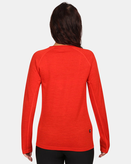 Haut en laine mérinos pour femme base couche Kilpi MAVORA TOP-W