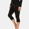 Femme sans couture base pantalon 3/4 superposé Kilpi LINE-W