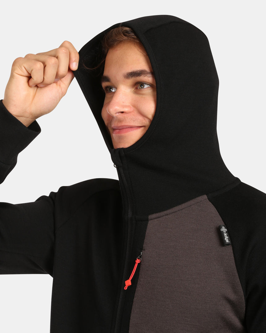 Pull mérinos à capuche homme Kilpi MERINI-M