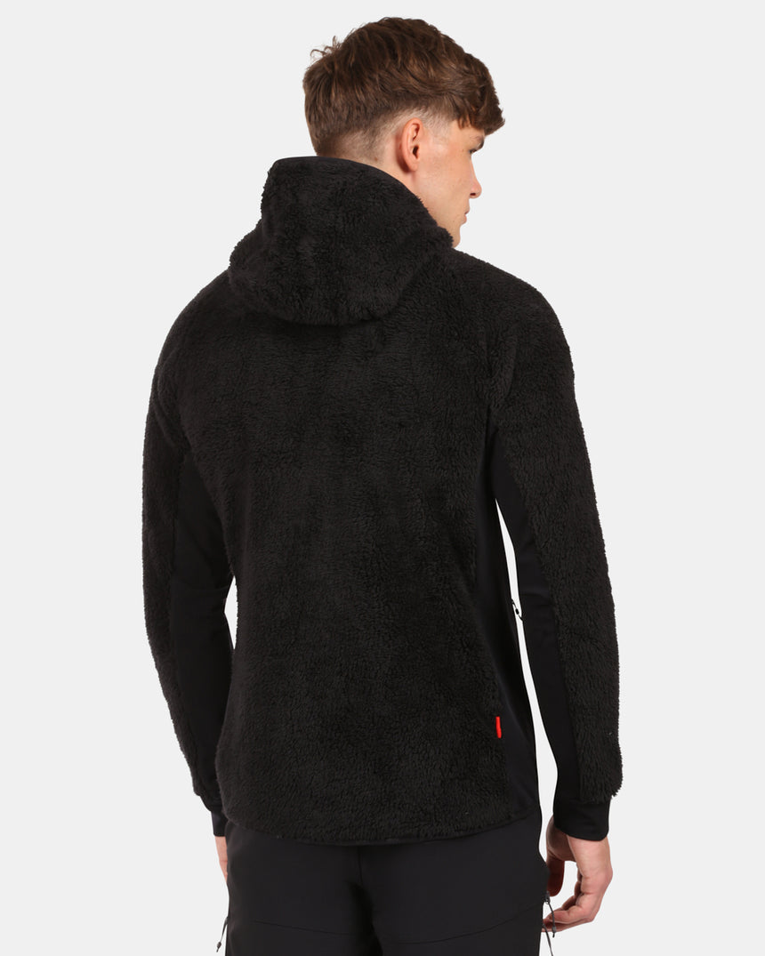 Men's hairy fleece hoodie Kilpi NORKA-M