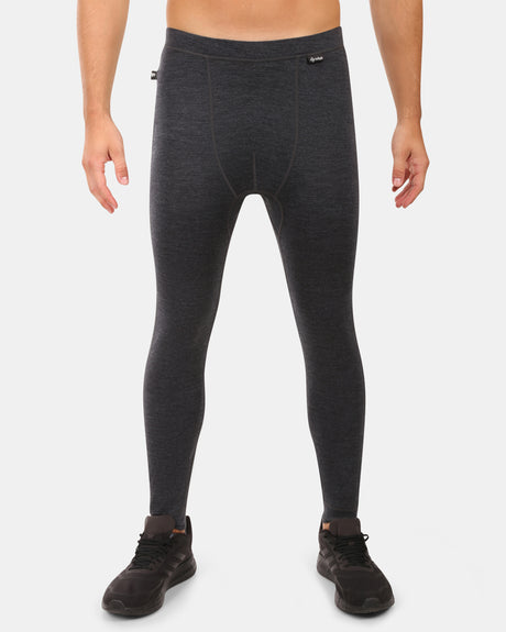 Laine mérinos pour hommes base pantalon superposé Kilpi MAVORA BOTTOM-M