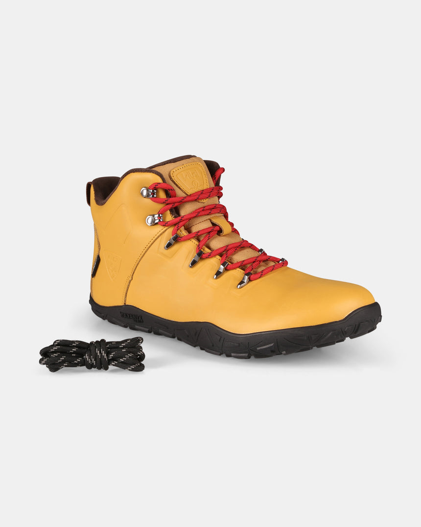 Chaussures pieds nus d'extérieur hautes unisexes Kilpi BARE LEATHER HIGH-U