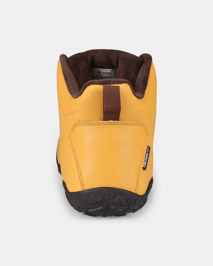 Chaussures pieds nus d'extérieur hautes unisexes Kilpi BARE LEATHER HIGH-U