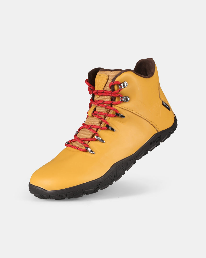 Chaussures pieds nus d'extérieur hautes unisexes Kilpi BARE LEATHER HIGH-U
