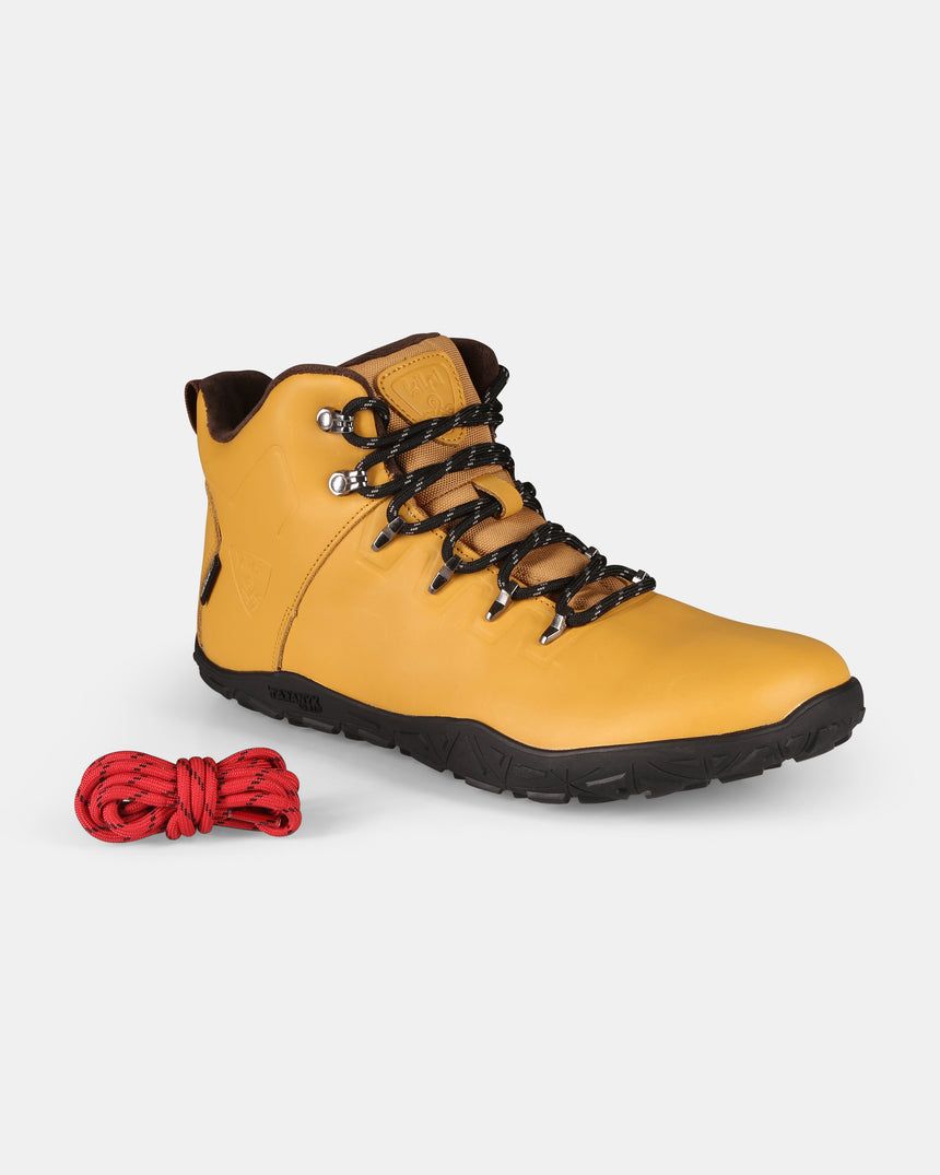 Chaussures pieds nus d'extérieur hautes unisexes Kilpi BARE LEATHER HIGH-U
